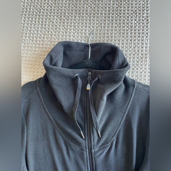 Calvin Klein Quick Dry Cowl Neck Zip Up Fleece Sz Large - Picture 14 of 15